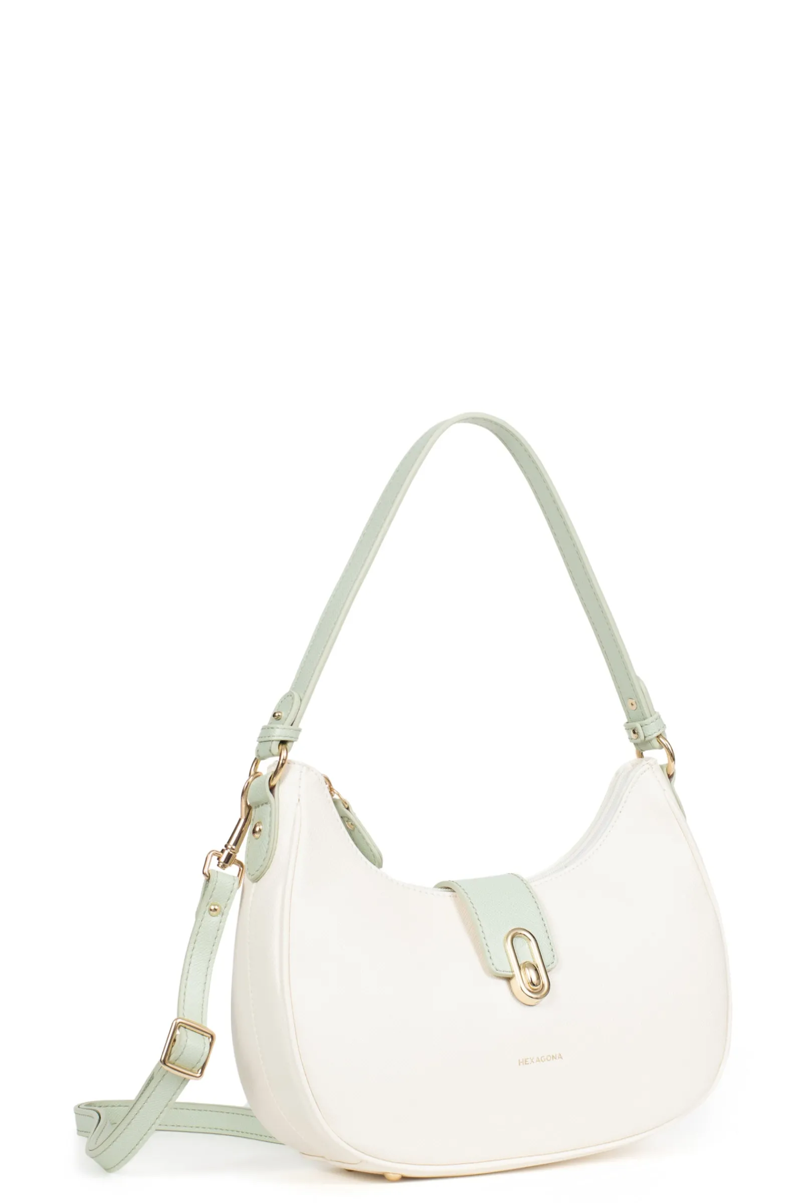 Women Hexagona Shoulder Bag<1-strapped shoulder bag