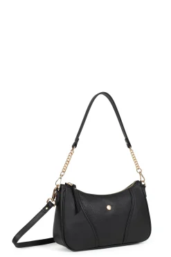 Women Hexagona Shoulder Bag<1-strapped shoulder bag - Leather