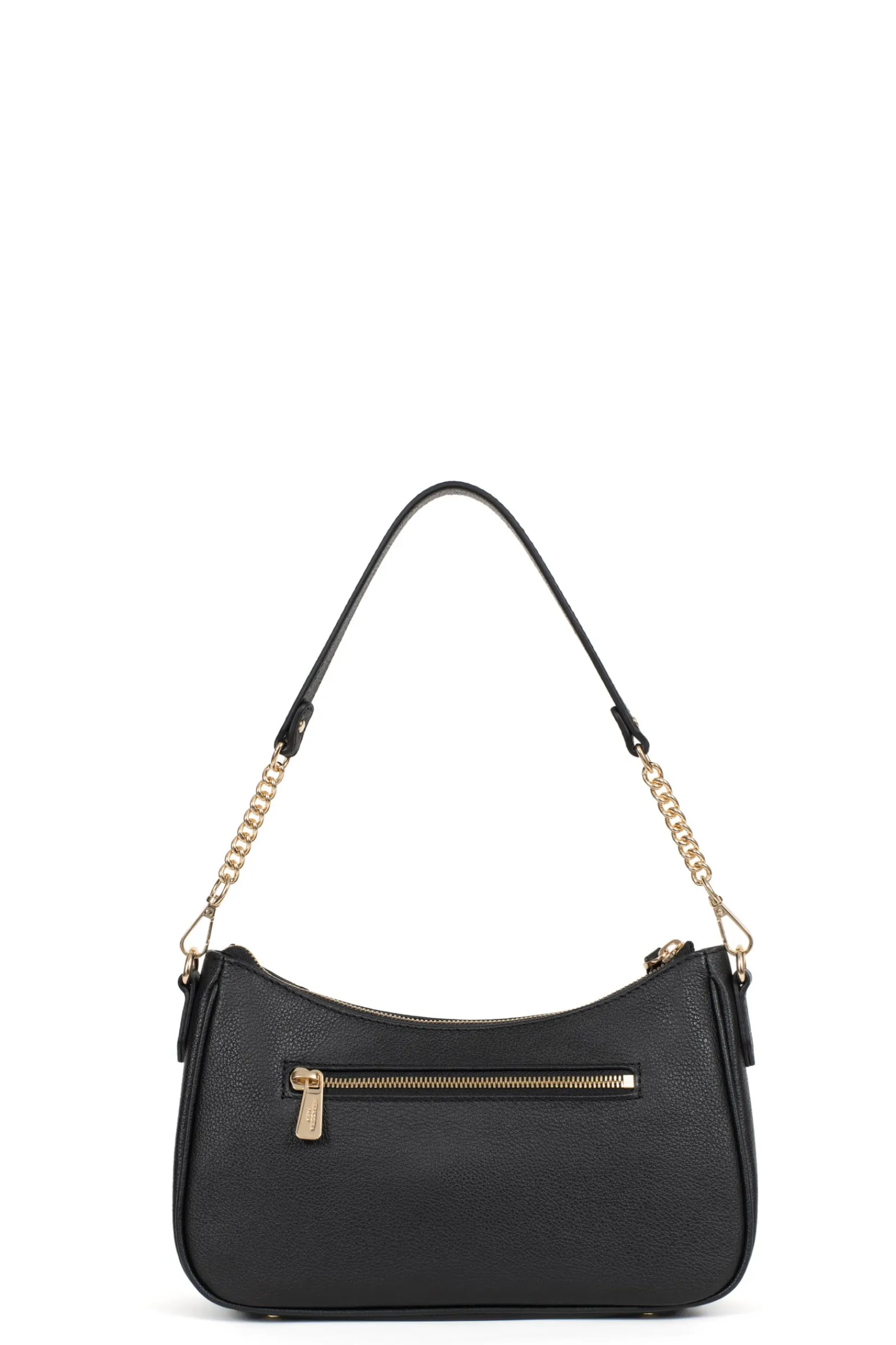 Women Hexagona Shoulder Bag<1-strapped shoulder bag - Leather