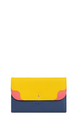 Women Hexagona Travel Companion<Travel companion - 2 flaps - RFID stop - Leather