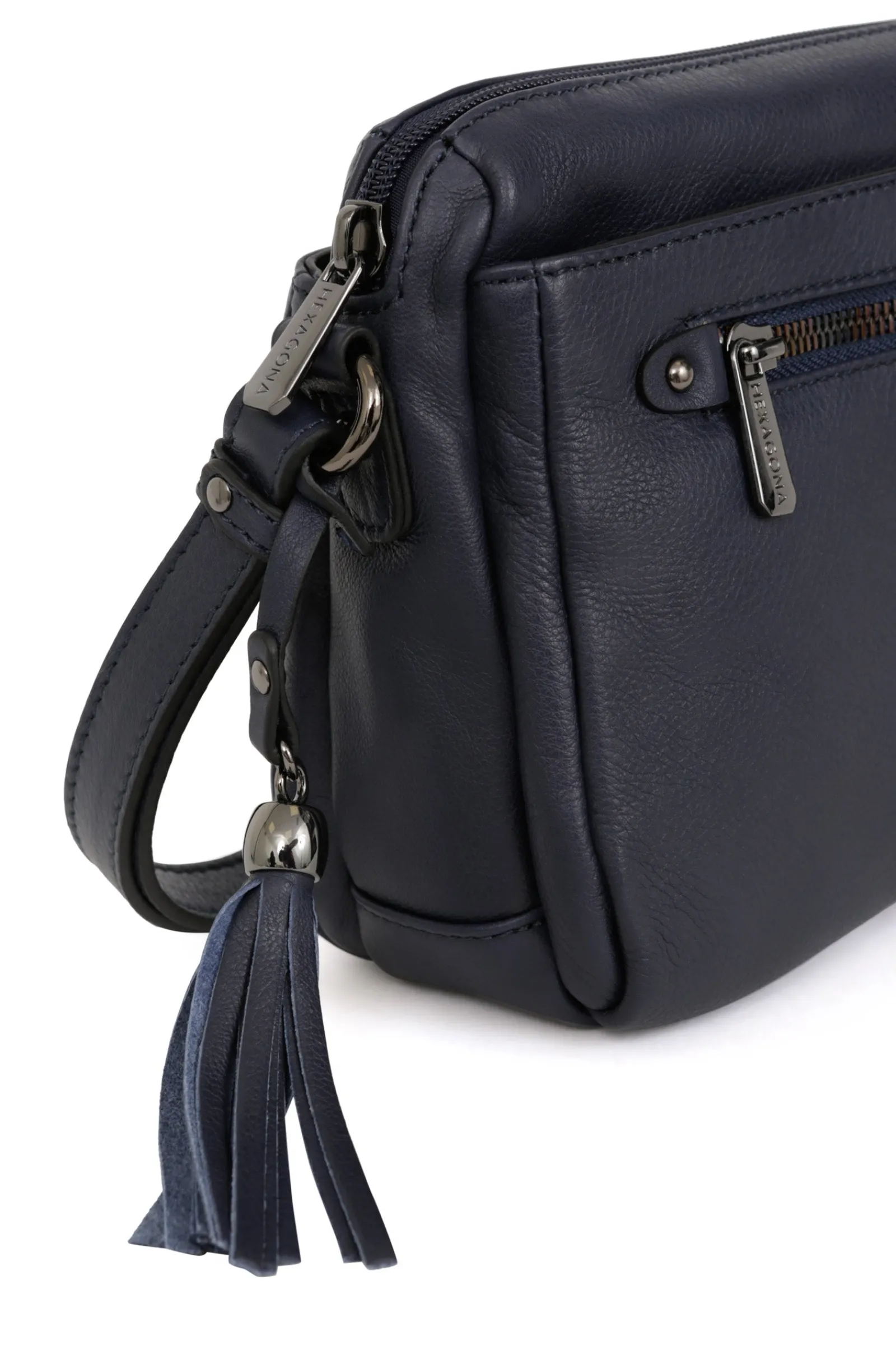 Women Hexagona Shoulder Bag<Trotter - Leather