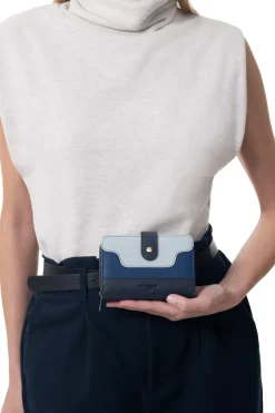 Women Hexagona Wallet<Wallet - 2 flaps - RFID Stop - Leather