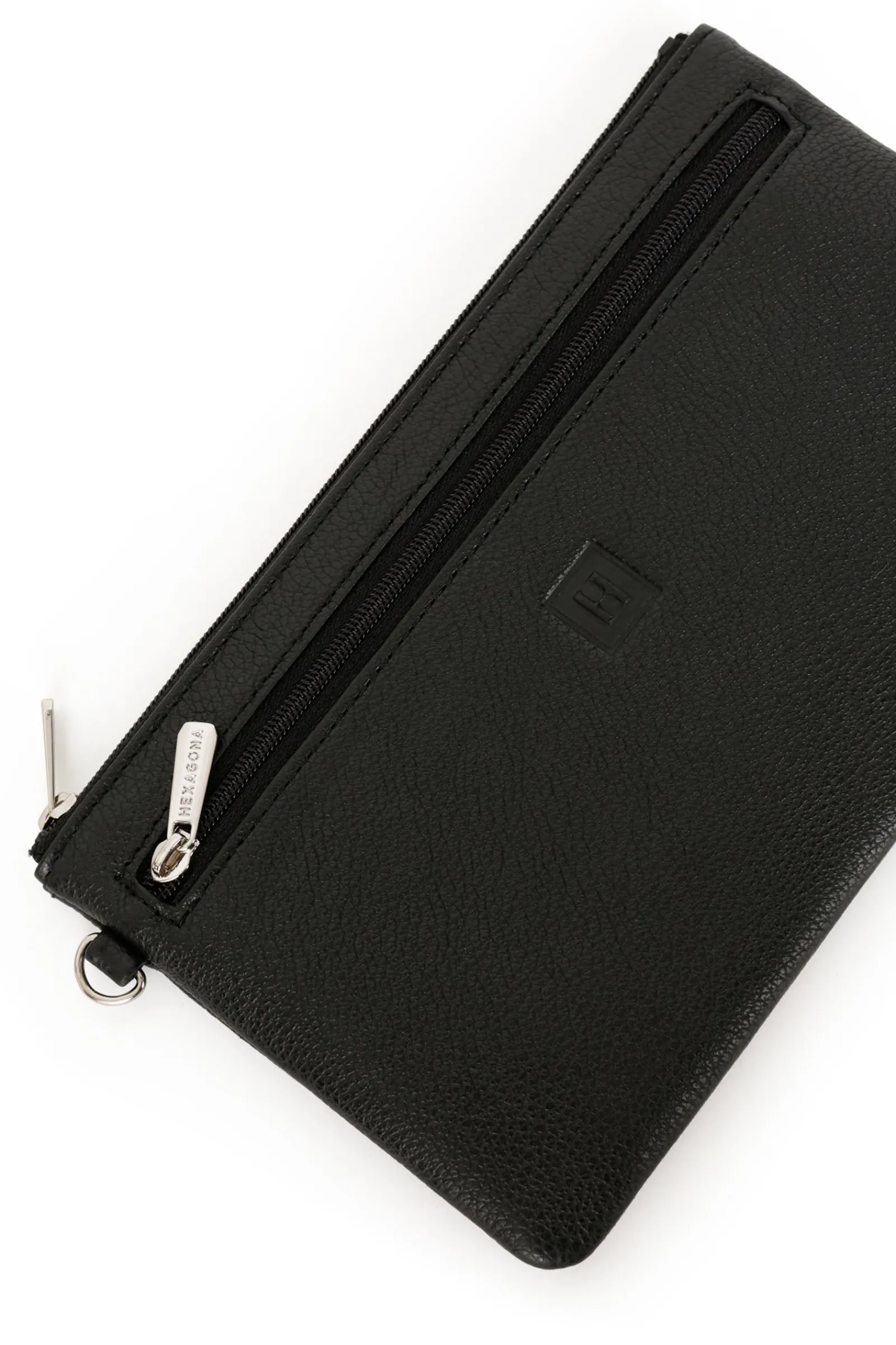 Women Hexagona Pouch & Belt Bag<Wristlet pouch - Leather